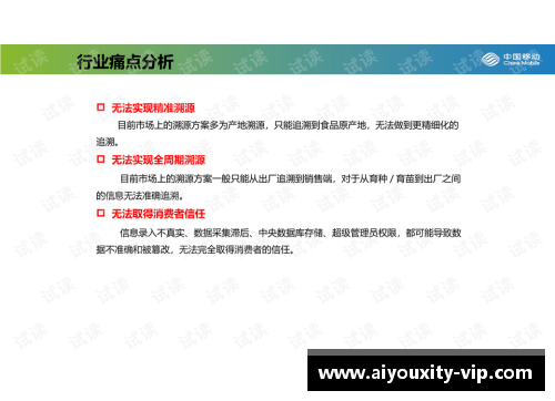 区块链技术在食品溯源领域崭露头角，或将有效解决食品安全问题